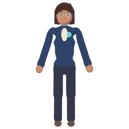 Avery, an AI character made by NetShow