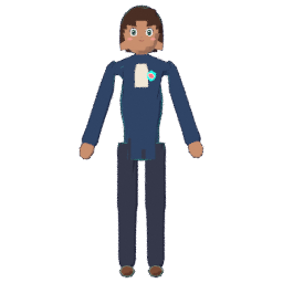 Avery, Retro facets, an AI character made by NetShow