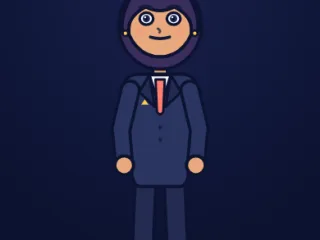 Nova, an AI character made by NetShow