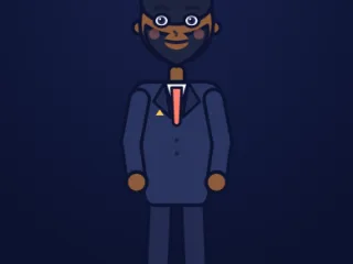 Rex, an AI character made by NetShow