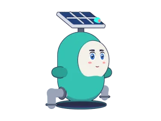 Flo, an AI character made by NetShow
